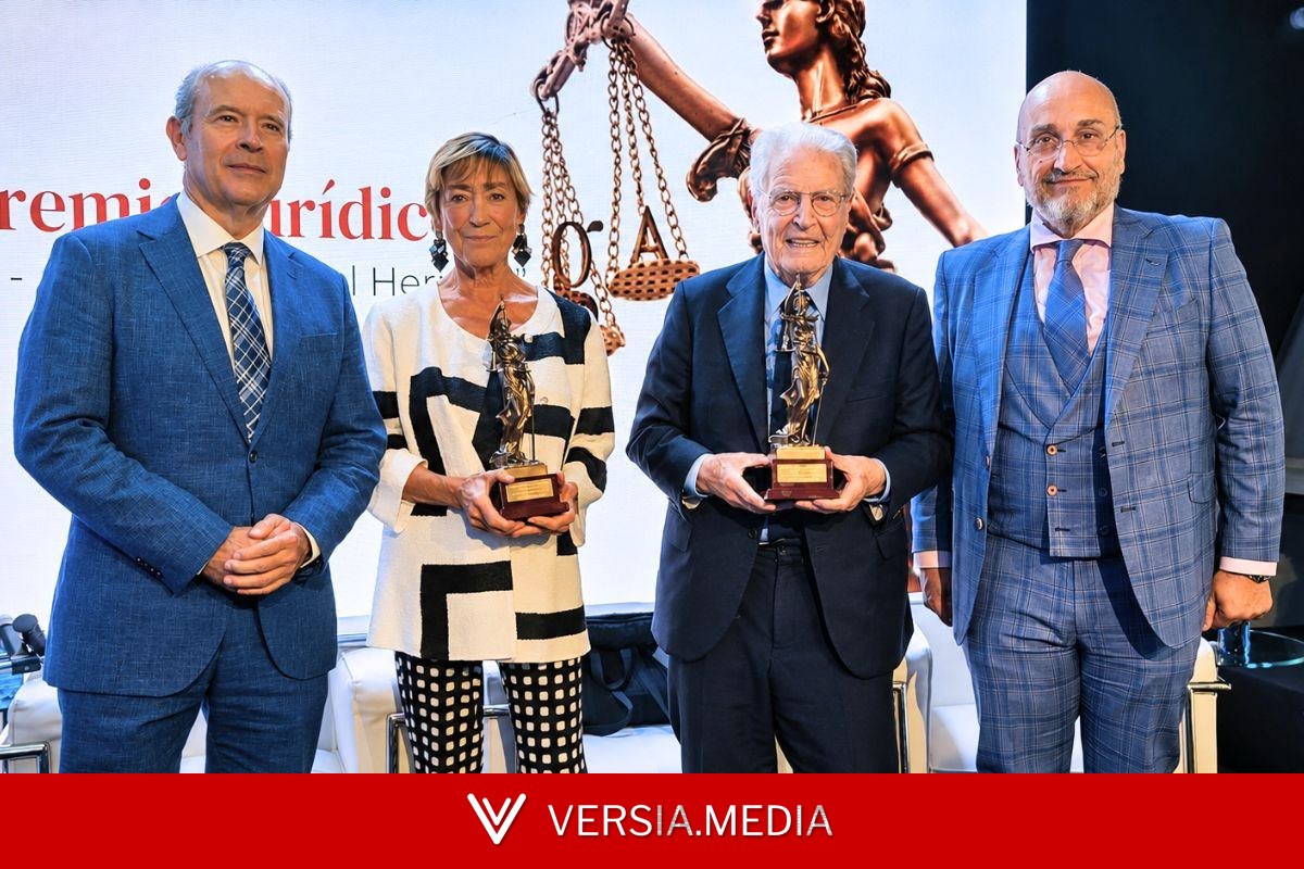 Antonio Garrigues Walker y Victoria Ortega Benito recibieron el II Premio Jurídico ICOGAM-AEGGA “Manuel Herranz”