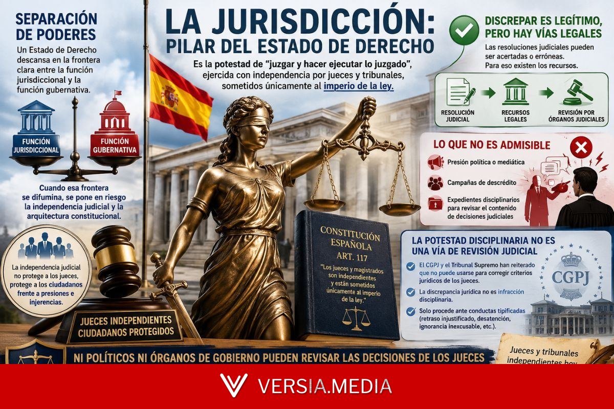 Opinión | La jurisdicción no se somete al poder político ni a las campañas de descrédito